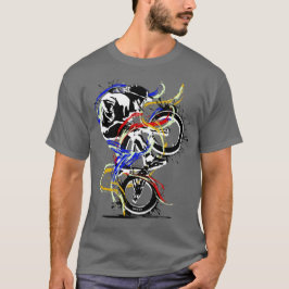 Originele bmx Flatland Old Skool T-Shirt