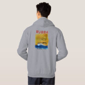 Originele Bubba Hoodie LT Grijs (Achterkant volledig)
