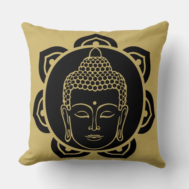 Originele Buddha-huisdecoratie Kussen (Voorkant)
