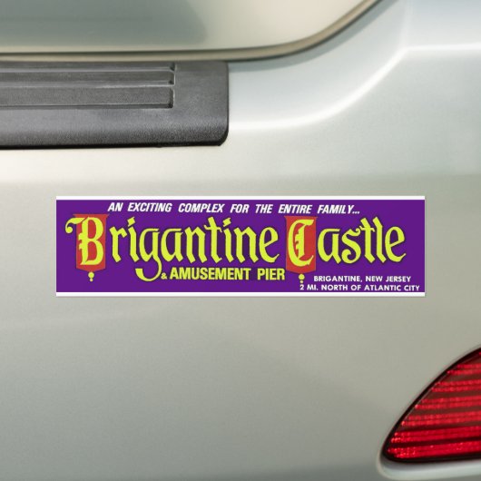 Originele Bumpersticker van het kasteel van Brigan (Op auto)