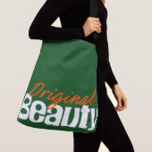 Originele Canvas tas van het kruisje van schoonhei (Dichtbij)