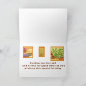 Originele Caraïbische Digitale Kunst op de Kaart (Binnen)