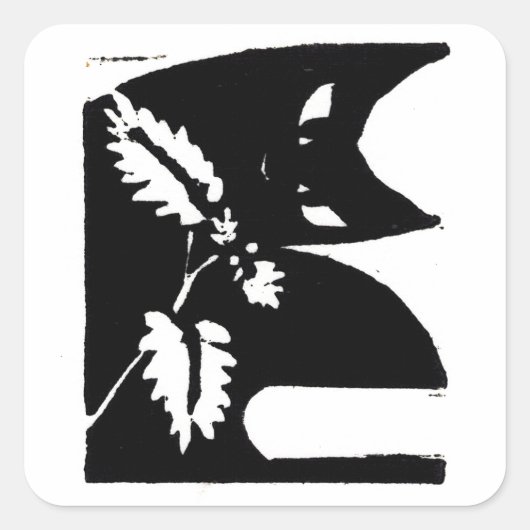 Originele Cat Art Stickers Gift Closure (Voorkant)