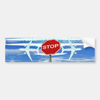 Originele chemtrails bumpersticker