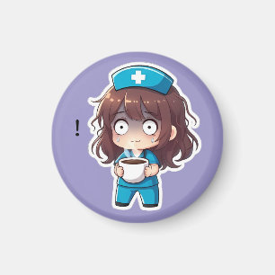 Originele Chibi Nurse 2.0 - Totale Uitputting Magneet