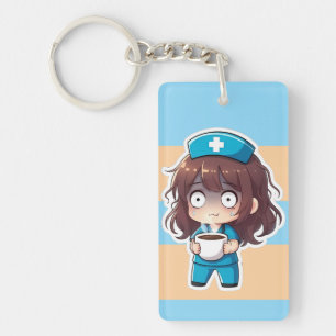 Originele Chibi Nurse 2.0 - Totale Uitputting Sleutelhanger