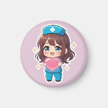 Originele Chibi Nurse 2.0 - Zorg uit het Hart