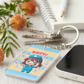 Originele Chibi Nurse 3.0 - Druk bezig Sleutelhanger (Voorkant Rechts)