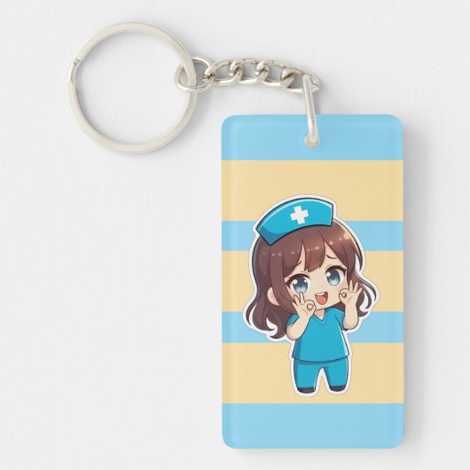 Originele Chibi Nurse 3.0 - Ok Sleutelhanger (Voorkant)
