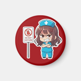 Originele Chibi Verpleegster 2.0 - Focusmodus Magneet