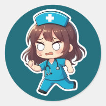 Originele Chibi Verpleegster - De hectische shift