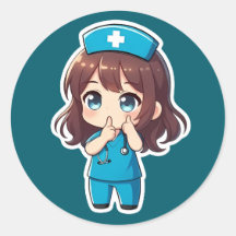 Originele Chibi Verpleegster - De Middernachtelijk