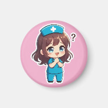 Originele Chibi Verpleegster - Het Moment van Vrag