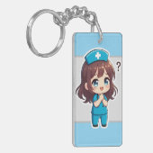 Originele Chibi Verpleegster - Het Moment van Vrag Sleutelhanger (Voorkant Links)