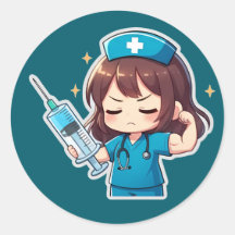 Originele Chibi Verpleegster - Medische Kracht