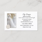 Originele Chic Bruids Boutique Visitekaartje (Achterkant)