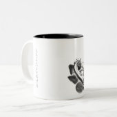 Originele Chinese apenjaar dierdiac-Mok Tweekleurige Koffiemok (Voorkant links)