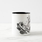 Originele Chinese apenjaar dierdiac-Mok Tweekleurige Koffiemok (Center)