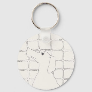 Originele Chinese Dog Year 2018 KeyC Sleutelhanger