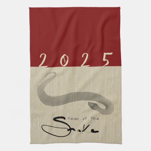 Originele Chinese Slang Jaar 2025 kies kleur KT3 Theedoek (Verticaal)