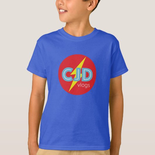 Originele CJDvlogz Boy T-Shirt (Voorkant)