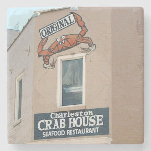 Originele Crab House Charleston, SC. Onderzetter