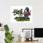 Originele criminalz Dragon 01 Poster (Thuiskantoor)