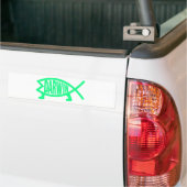 Originele Darwin Vis (Zeeschuim) Bumpersticker (Op Truck)