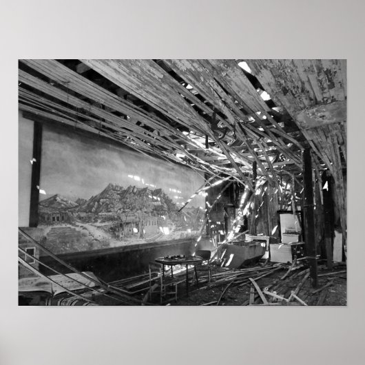 Originele digitale foto - de Gleeson Saloon Poster (Voorkant)