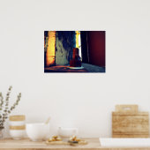 Originele digitale foto — industrieel abstract poster (Keuken)