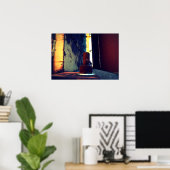 Originele digitale foto — industrieel abstract poster (Thuiskantoor)