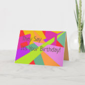 Originele Digitale Kunst op de Kaart van de (Voorkant)