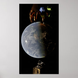 originele douanedruk #1 SPACE SCIFI Poster