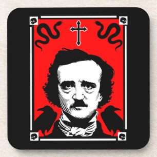 Originele Edgar Allan Poe Bier Onderzetter
