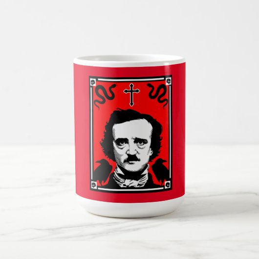 Originele Edgar Allan Poe Magische Mok (Midden)