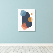 Originele eenvoudige kunst Abstracte Prints (Insitu (Houten vloer))