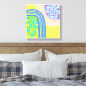 Originele Eenvoudige Kunst Gele Prints (Insitu (Slaapkamer))