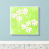 Originele Eenvoudige Kunst Groene Prints (Insitu (Houten vloer))