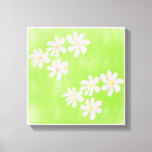 Originele Eenvoudige Kunst Groene Prints (Voorkant)