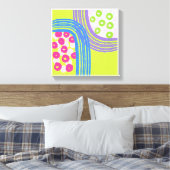 Originele Eenvoudige Kunst Groene Prints (Insitu (Slaapkamer))