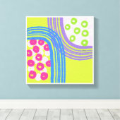 Originele Eenvoudige Kunst Groene Prints (Insitu (Houten vloer))