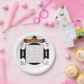 Originele en leuke BBQ-partijwoordzoekpuzzel... Papieren Bordje (Feest)