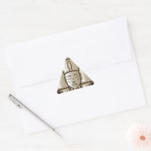 Originele farao egyptische heerser sticker (Envelop)