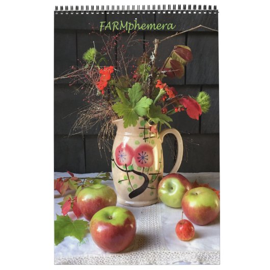ORIGINELE FARMphemera Fotografie Agenda Kalender (Hoes)