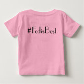 Originele Fed is het beste Logo Tutu Bodysuit-pak (Achterkant)