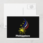 Originele Filipijnse Logo. Mabuhay Pilipinas! Briefkaart (Voorkant / Achterkant)