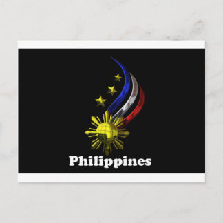 Originele Filipijnse Logo. Mabuhay Pilipinas! Briefkaart