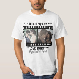 originele film van de douanefoto t-shirt