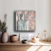 Originele Fine Art  flesje & Foliage Canvas Afdruk