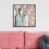 Originele Fine Art flesje & Foliage Canvas Afdruk (Insitu (Woonkamer))